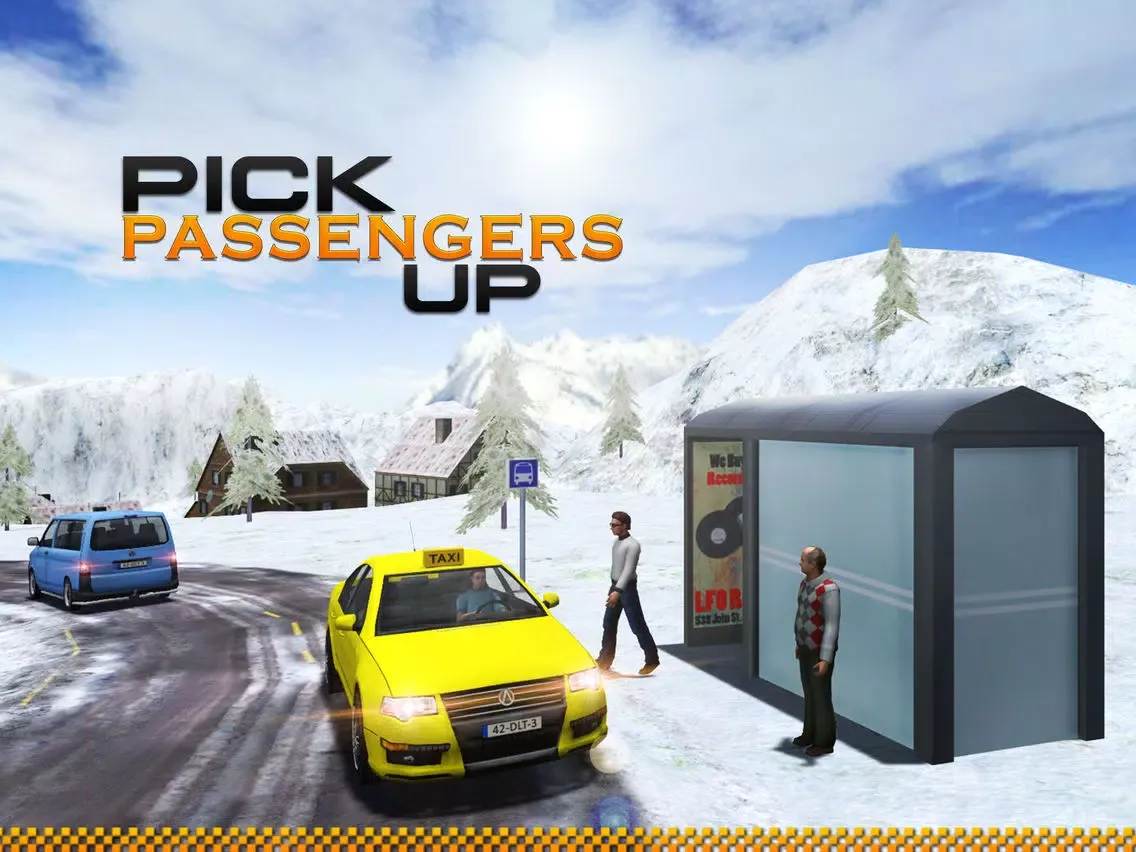 Screenshot di Hill Station Taxi Driver Simulator 3D iPad 