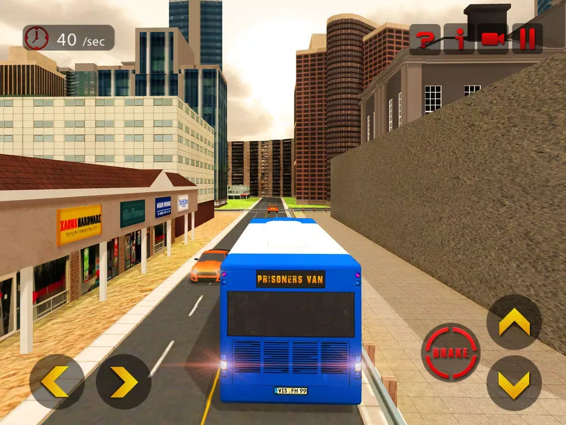 Screenshot di Jail Prisoners Airplane Transporter 3D – Criminal Flight Simulation Game iPad 