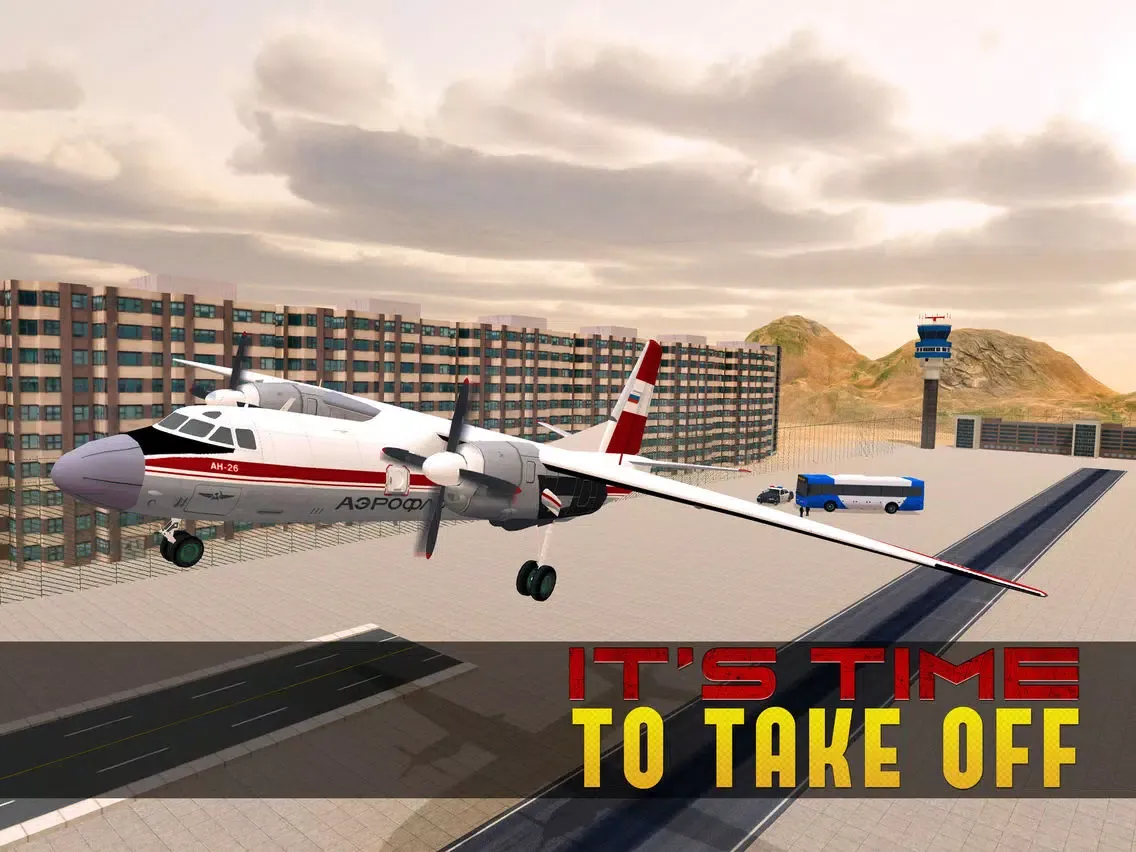 Screenshot di Jail Prisoners Airplane Transporter 3D – Criminal Flight Simulation Game iPad 