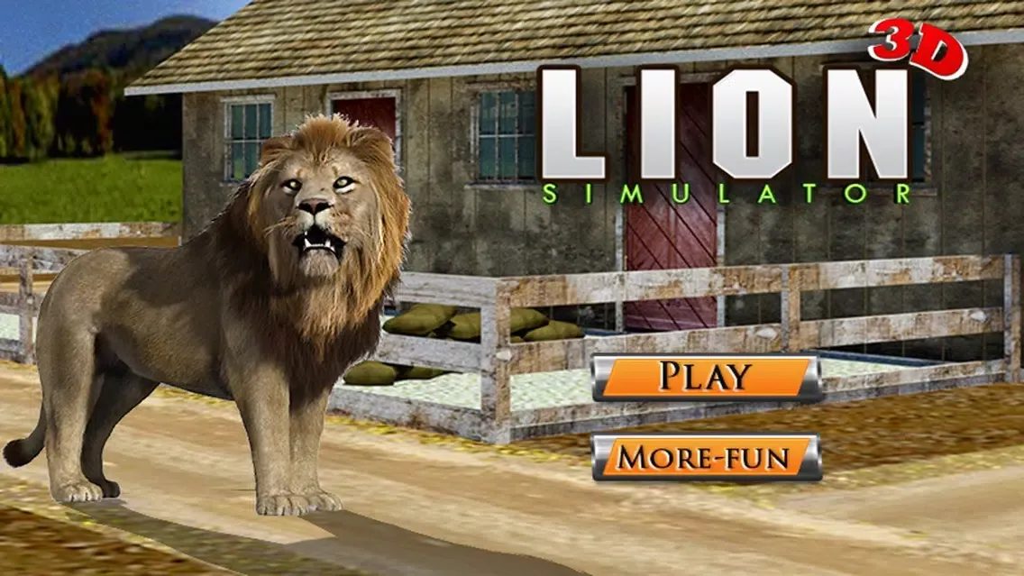 Captures d'écran de Lion Simulator 3D –Safari animal hunter simulation