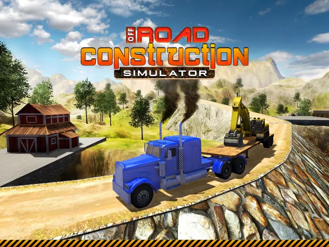 Offroad Construction Builder 3D – Equipment transporter simulation game iPad  سکرین شاٹس