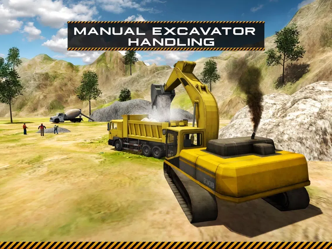 Offroad Construction Builder 3D – Equipment transporter simulation game iPad  سکرین شاٹس