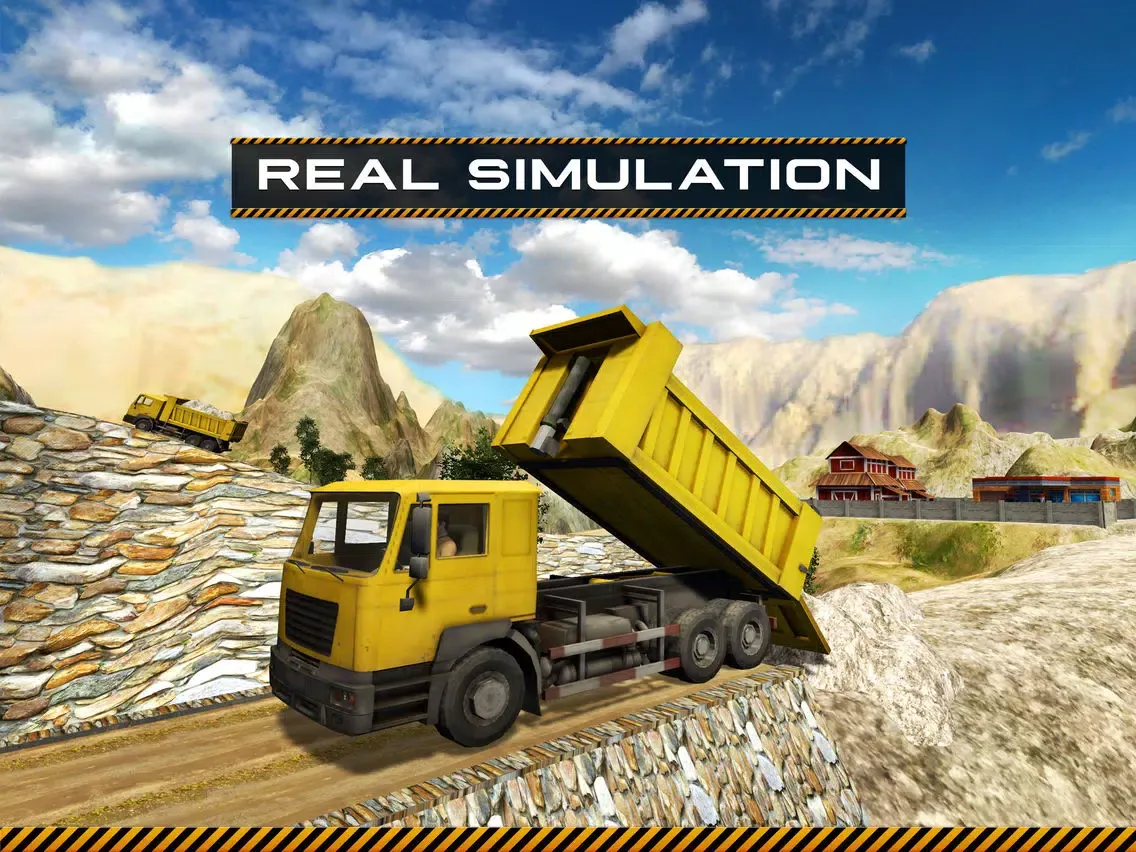 Offroad Construction Builder 3D – Equipment transporter simulation game iPad  سکرین شاٹس