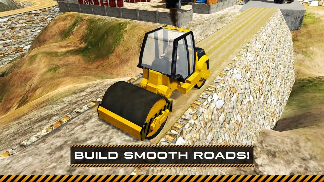 Offroad Construction Builder 3D – Equipment transporter simulation game سکرین شاٹس