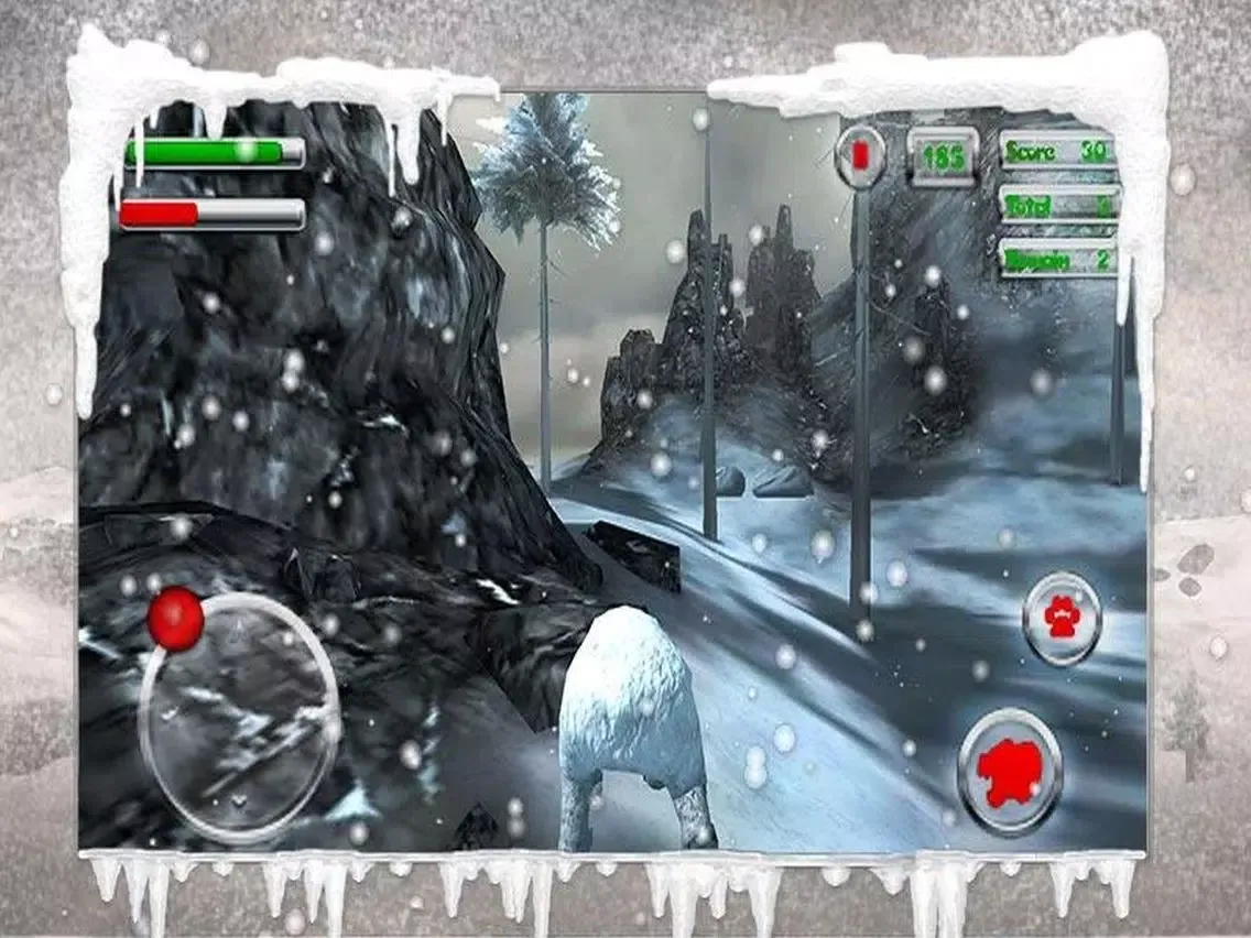 Tangkapan skrin Polar Bear Simulator 3D iPad 