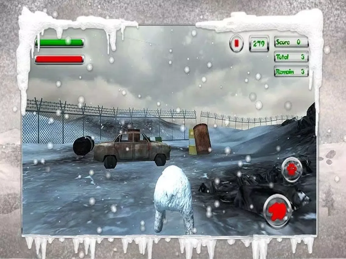 Tangkapan skrin Polar Bear Simulator 3D iPad 