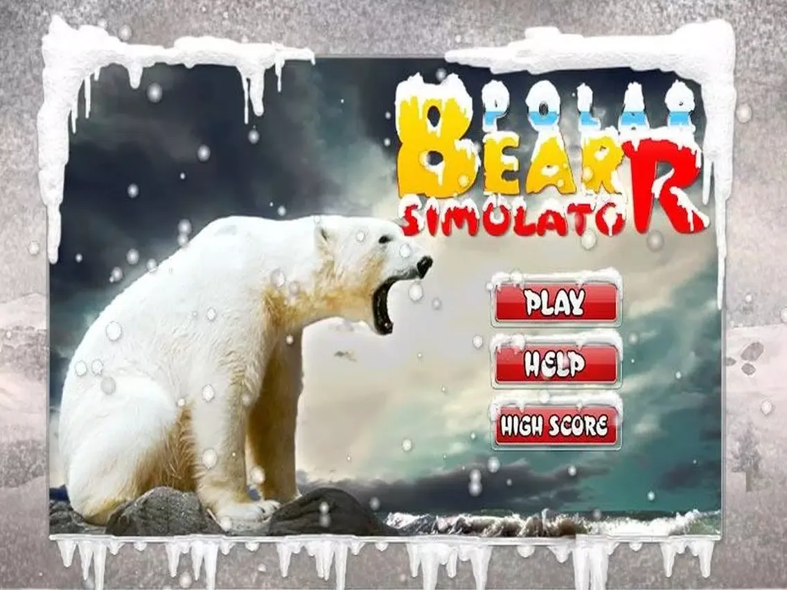 Tangkapan skrin Polar Bear Simulator 3D iPad 