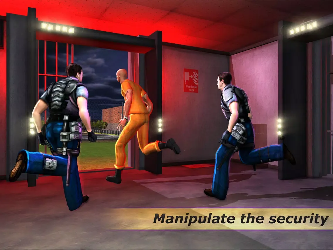 Prison Police Escape 3D – Prisoner Break-out from Alcatraz Prison iPad  Screenshots