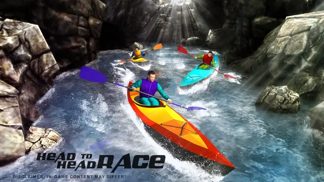 Raft Survival Race – Riptide Kayaking Simulator Screenshots