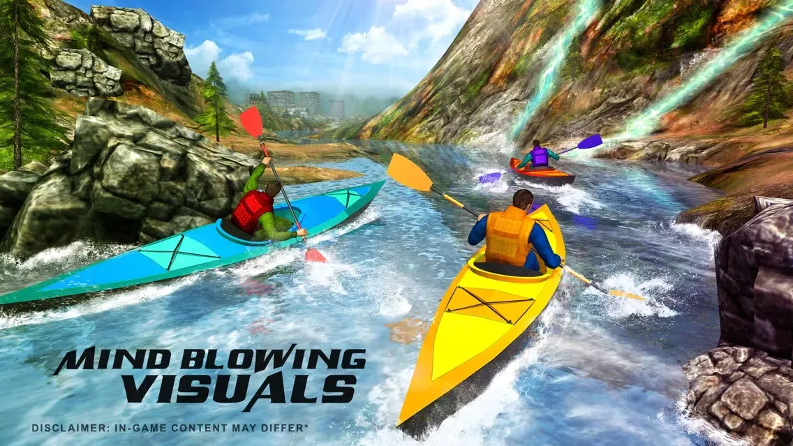 Raft Survival Race – Riptide Kayaking Simulator Screenshots