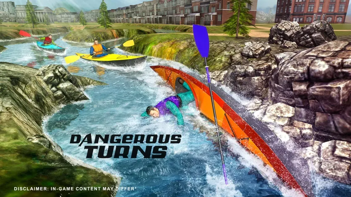 Raft Survival Race – Riptide Kayaking Simulator Screenshots