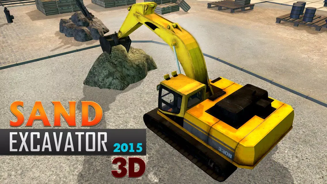 Sand Excavator City Builder 2015 – 3D heavy construction equipment simulation game應用截圖