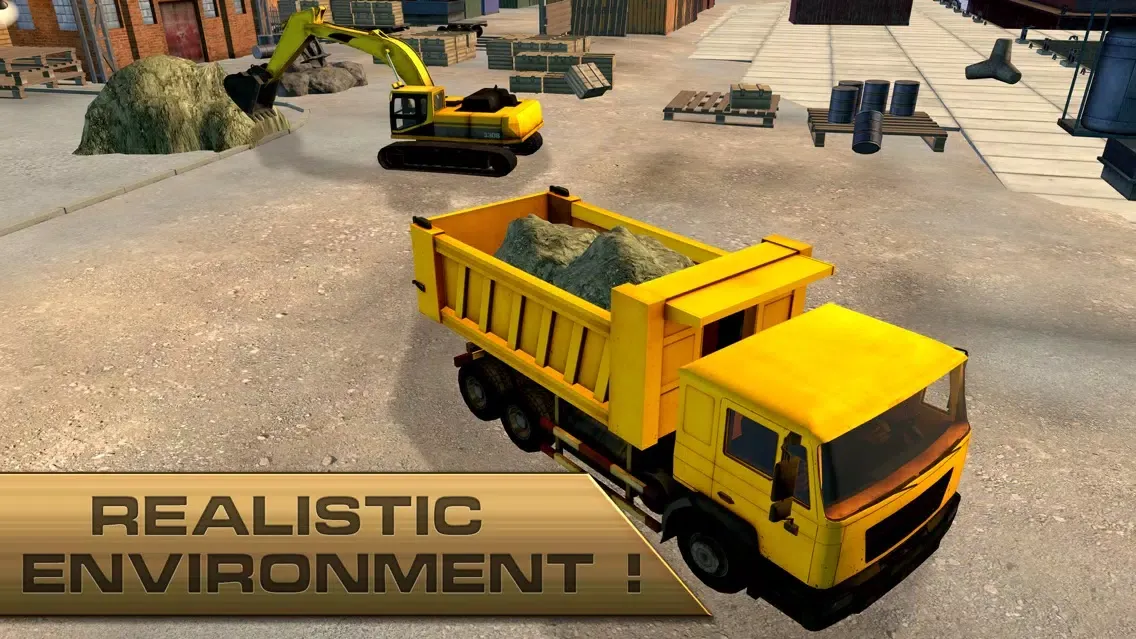 Sand Excavator City Builder 2015 – 3D heavy construction equipment simulation game應用截圖