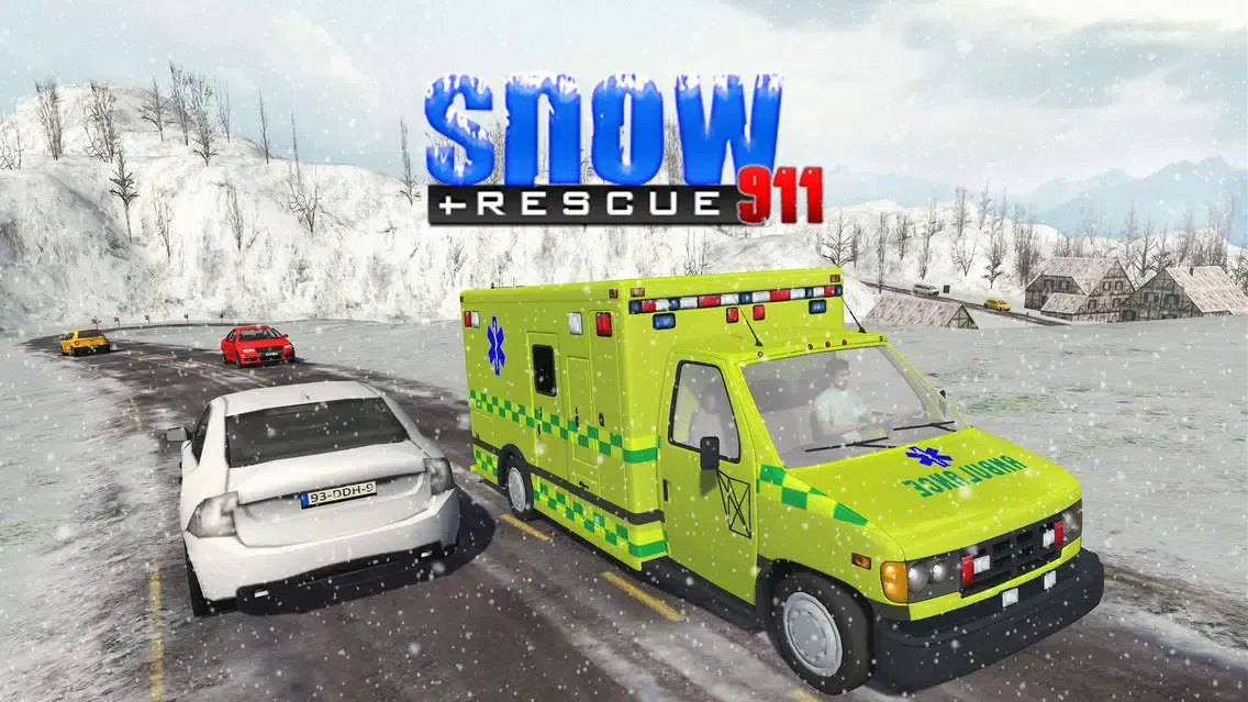Capturas de pantalla de Snow Rescue 911 – An Emergency Ambulance driving Simulator