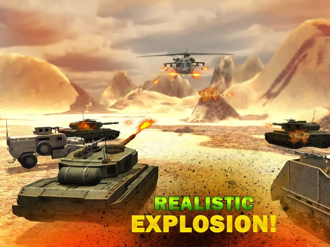 تصاویر Stealth Helicopter Fighter War Simulator iPad 