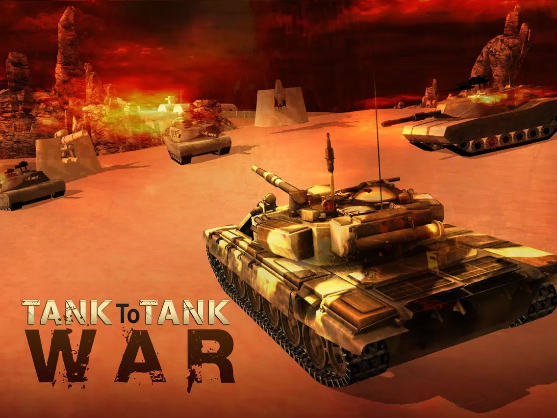 Captures d'écran de Tank Attack War 2016 – 3D tanks battlefield game iPad 