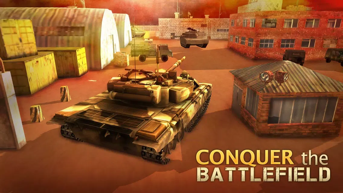 Captures d'écran de Tank Attack War 2016 – 3D tanks battlefield game