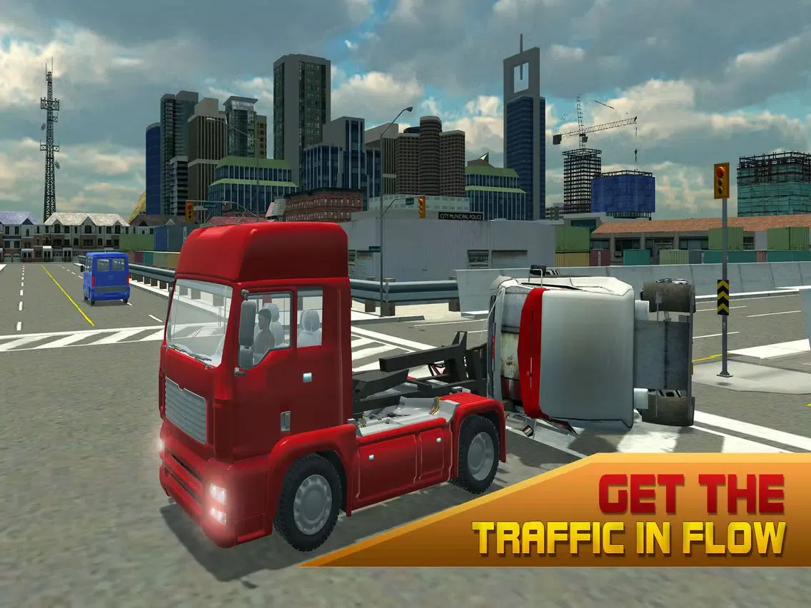 Tow Truck Simulator – 3D Towing Simulation Game iPad  स्क्रीनशॉट