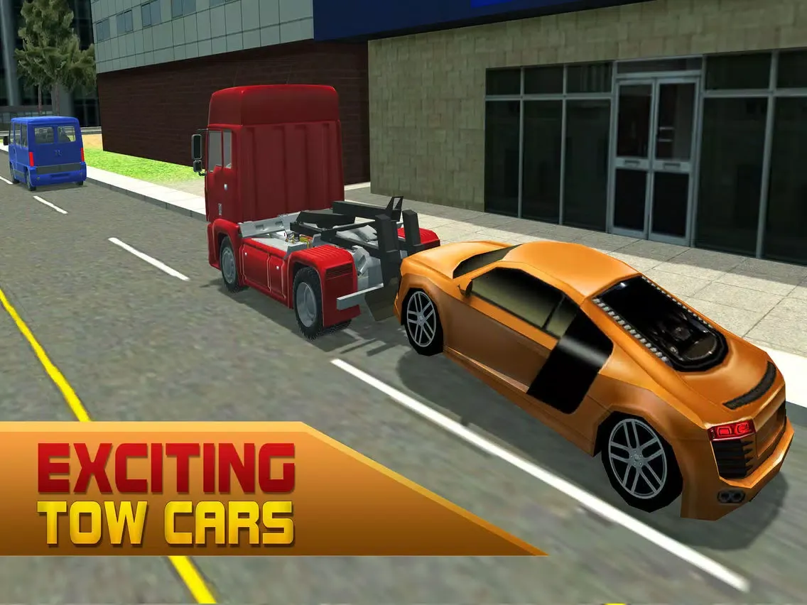 Tow Truck Simulator – 3D Towing Simulation Game iPad  स्क्रीनशॉट