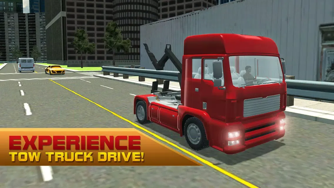 Tow Truck Simulator – 3D Towing Simulation Game स्क्रीनशॉट