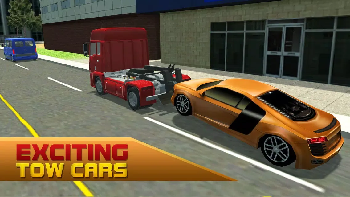 Tow Truck Simulator – 3D Towing Simulation Game स्क्रीनशॉट