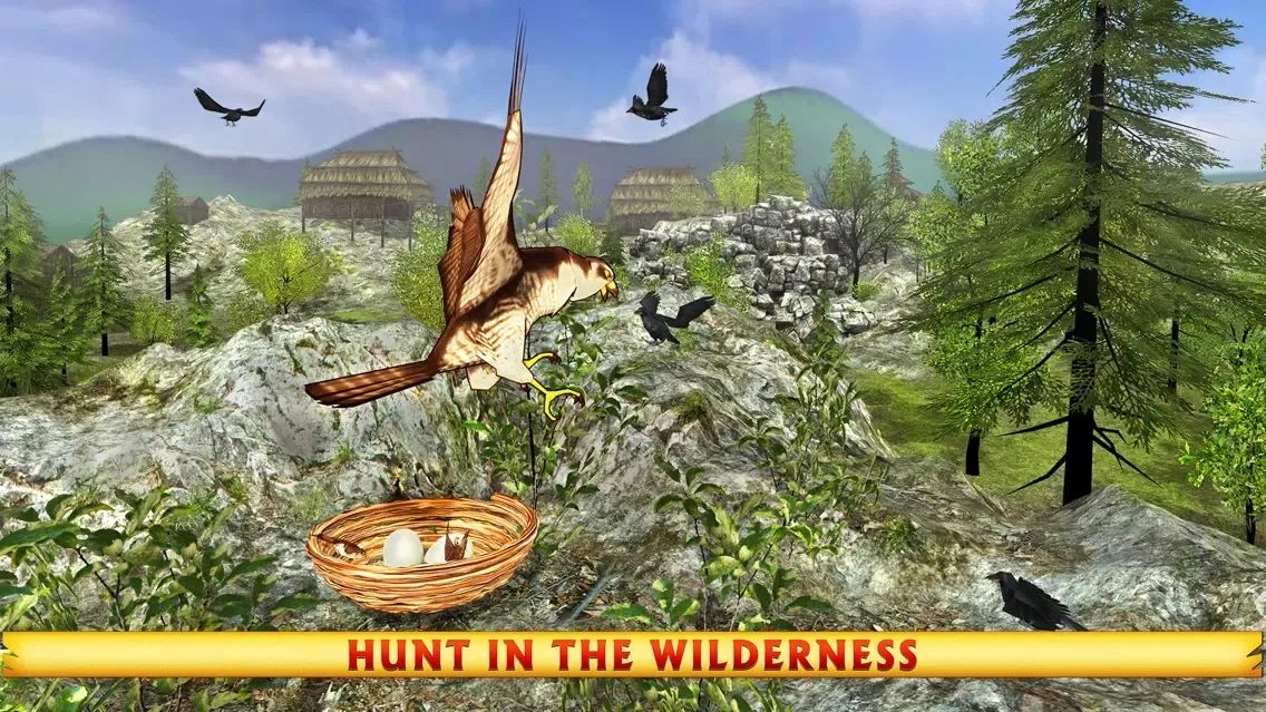 Tangkapan layar Wild Falcon Simulator 3D