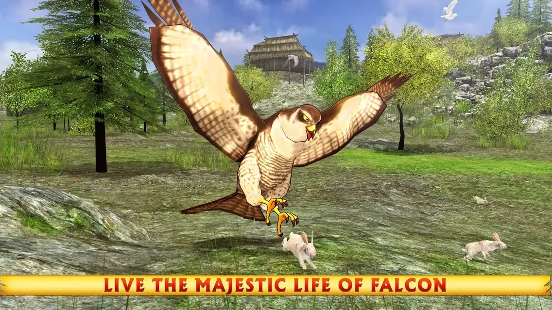 Tangkapan layar Wild Falcon Simulator 3D
