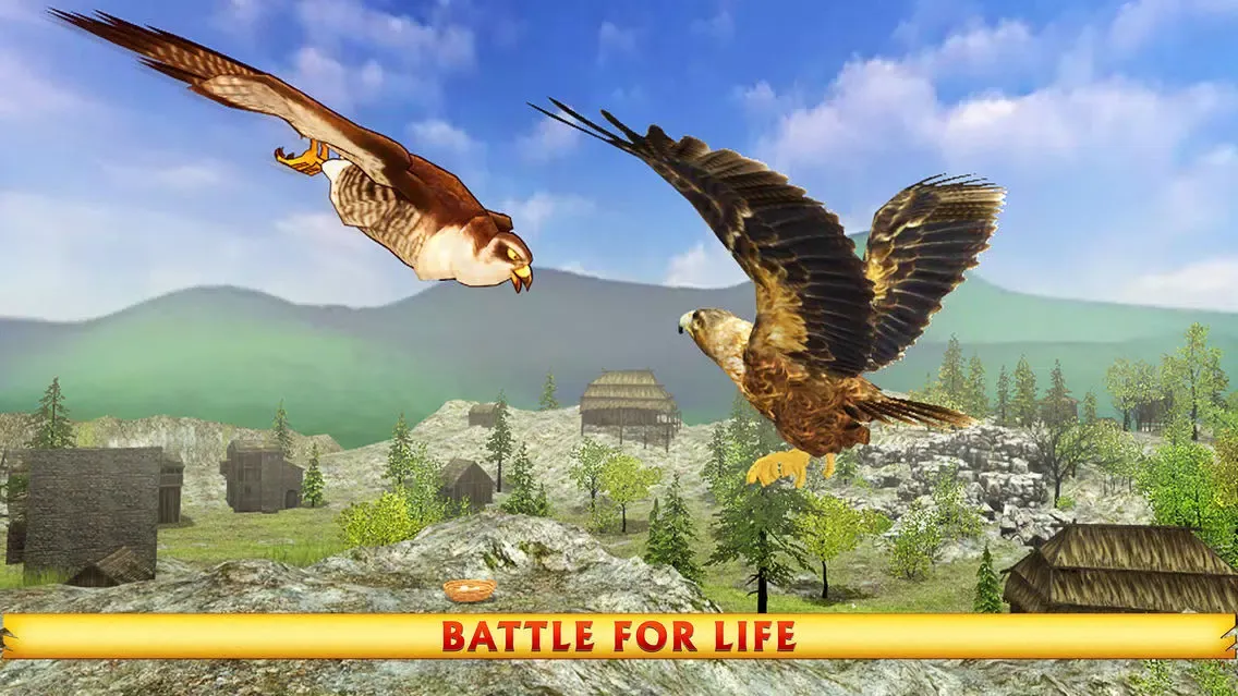 Tangkapan layar Wild Falcon Simulator 3D