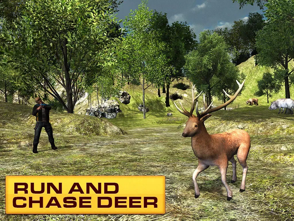 Capturas de tela do Wild hunting 3D – Bow arrow animal hunter game iPad 