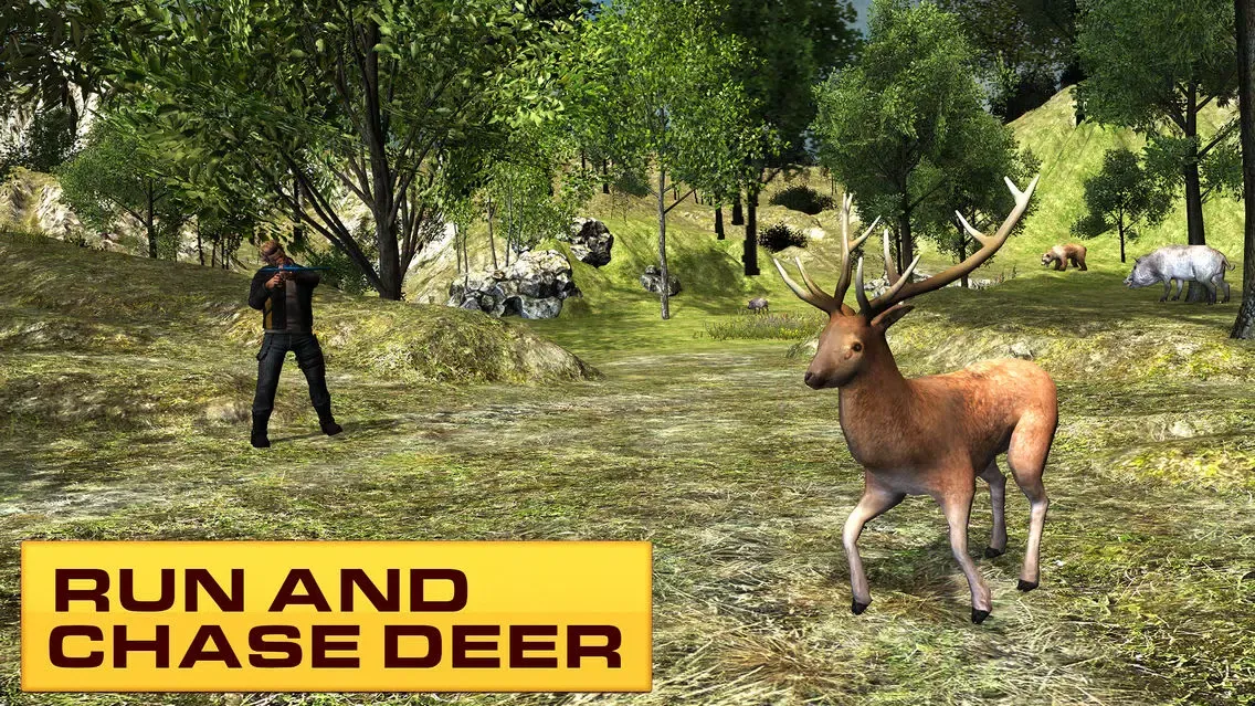 Capturas de tela do Wild hunting 3D – Bow arrow animal hunter game