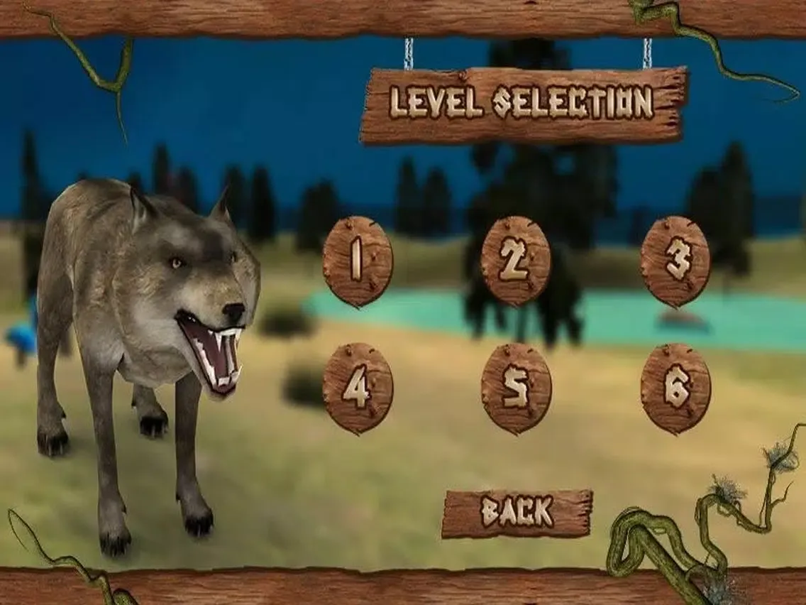 Wild Attack Wolf Simulator 3D iPad  スクリーンショット