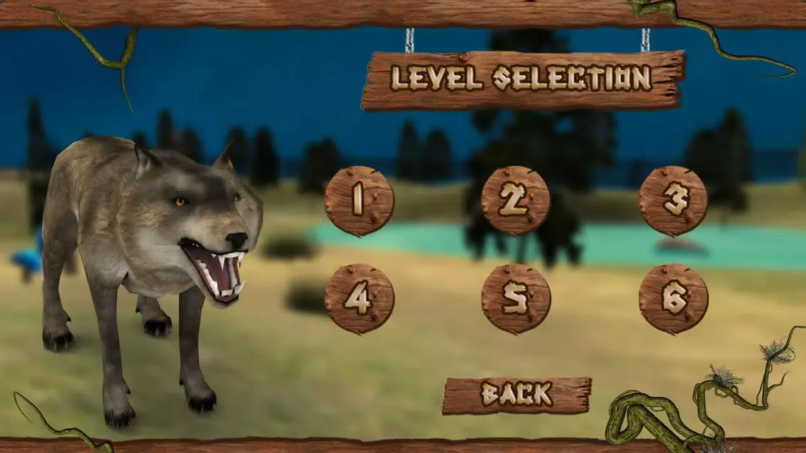 Wild Attack Wolf Simulator 3D スクリーンショット