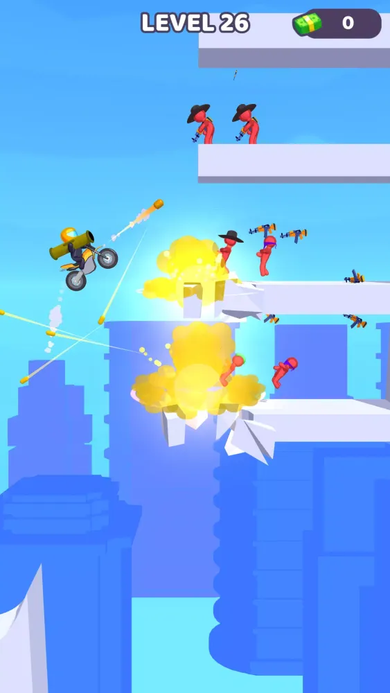 Captures d'écran de Bike Shooter