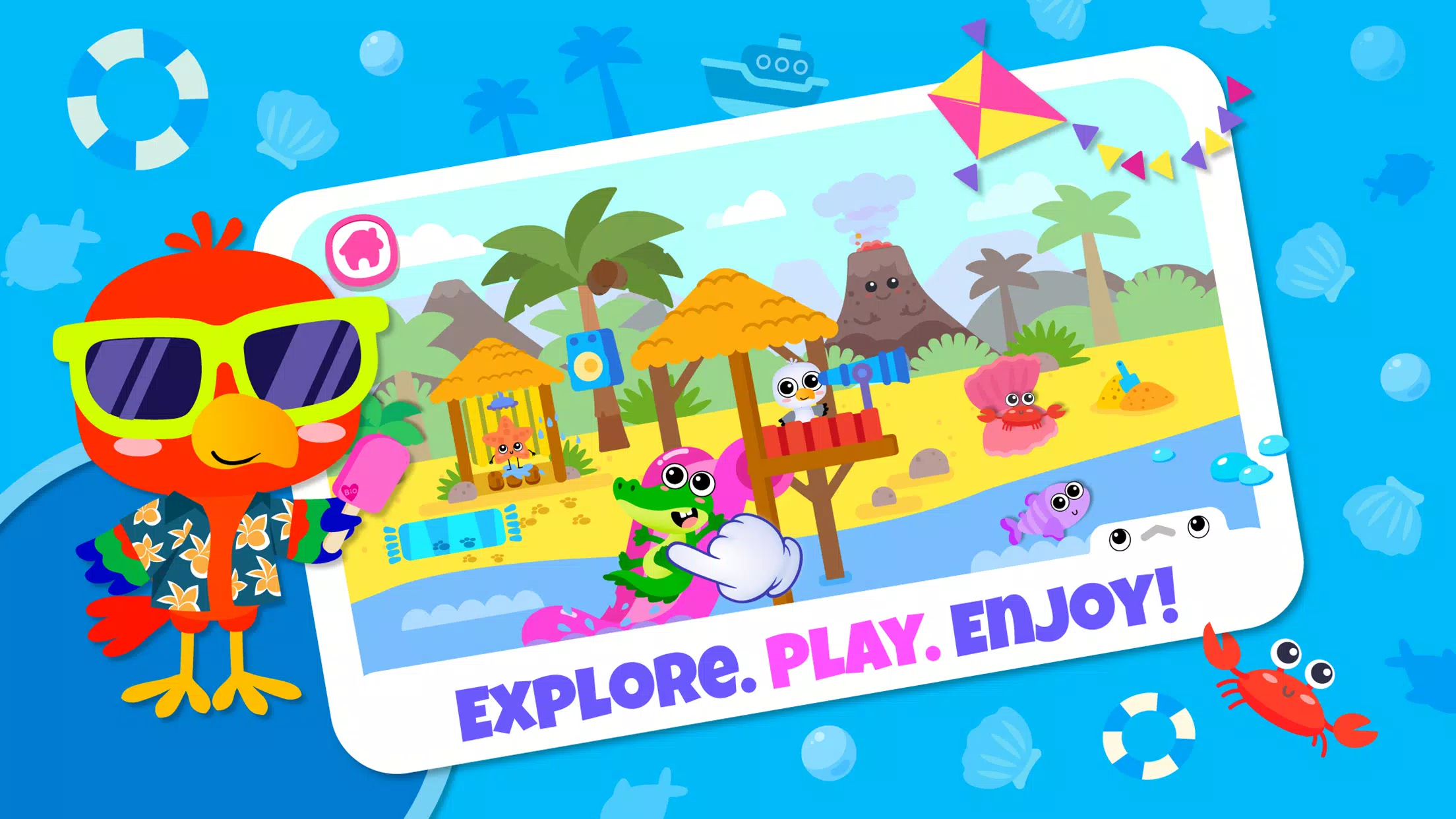 Bini Mega World games for kids Screenshots