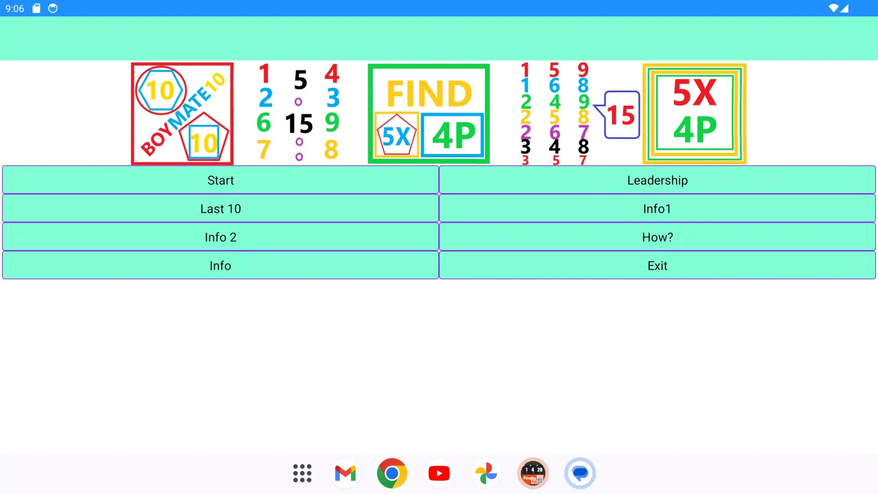 Brain Game - Find5x 4P Screenshots