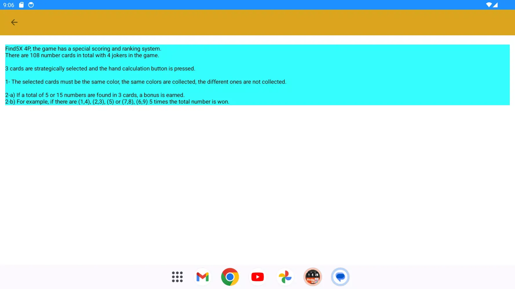Brain Game - Find5x 4P Screenshots
