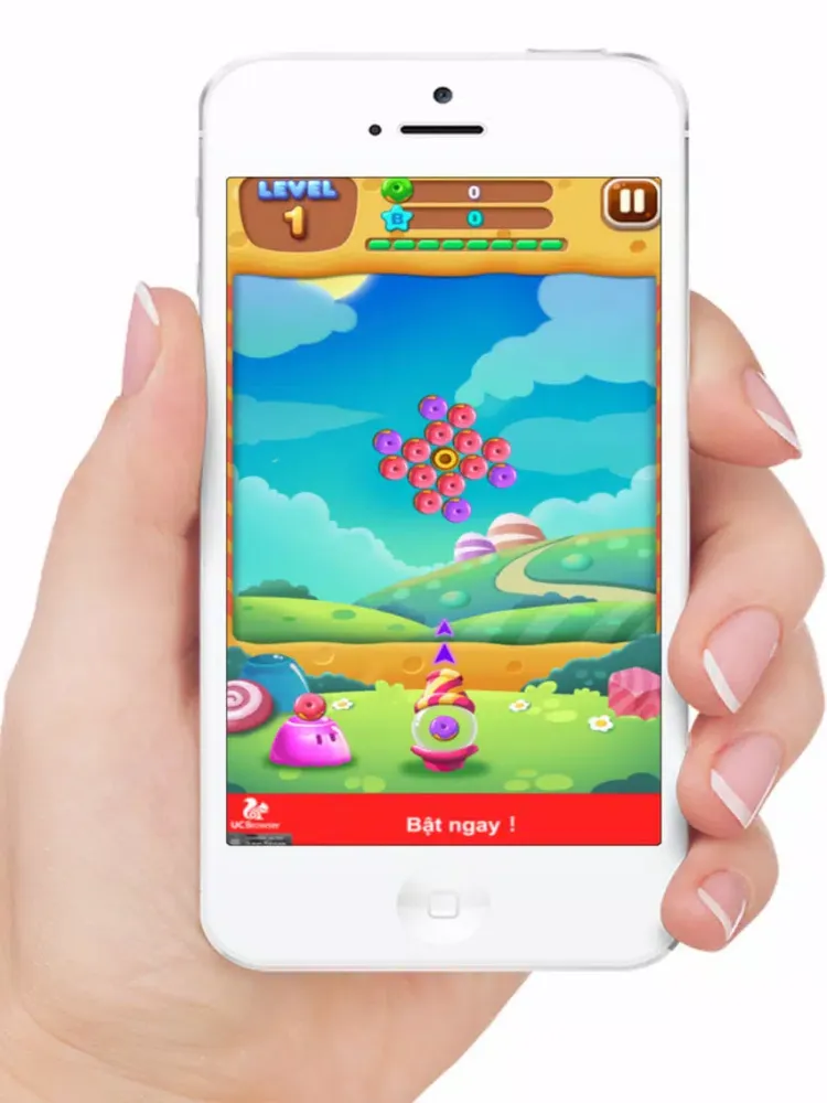 صور Puzzle Bubble Shooter Cookie iPad 