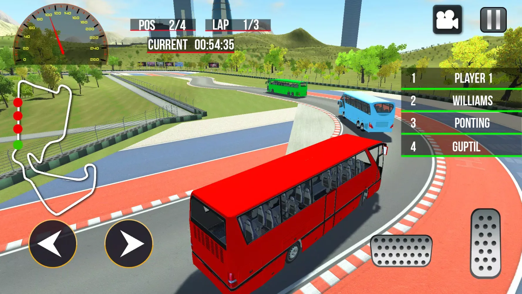 ภาพหน้าจอของ Bus Racing Game Bus Game