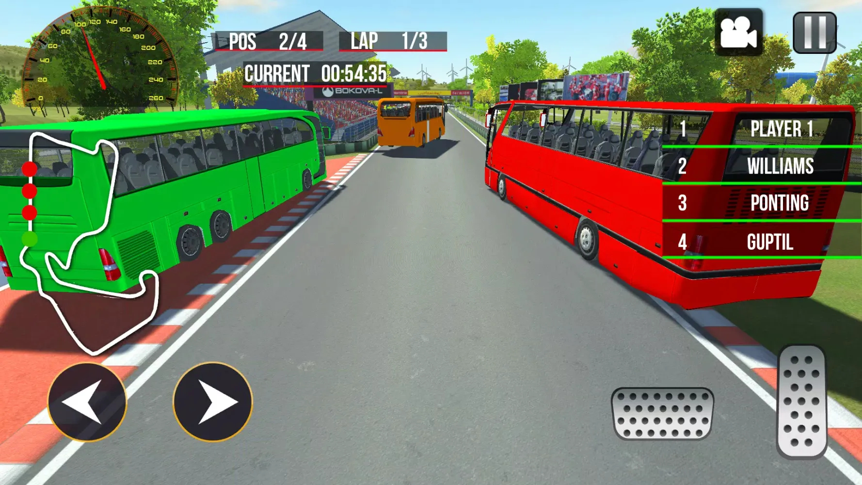 ภาพหน้าจอของ Bus Racing Game Bus Game