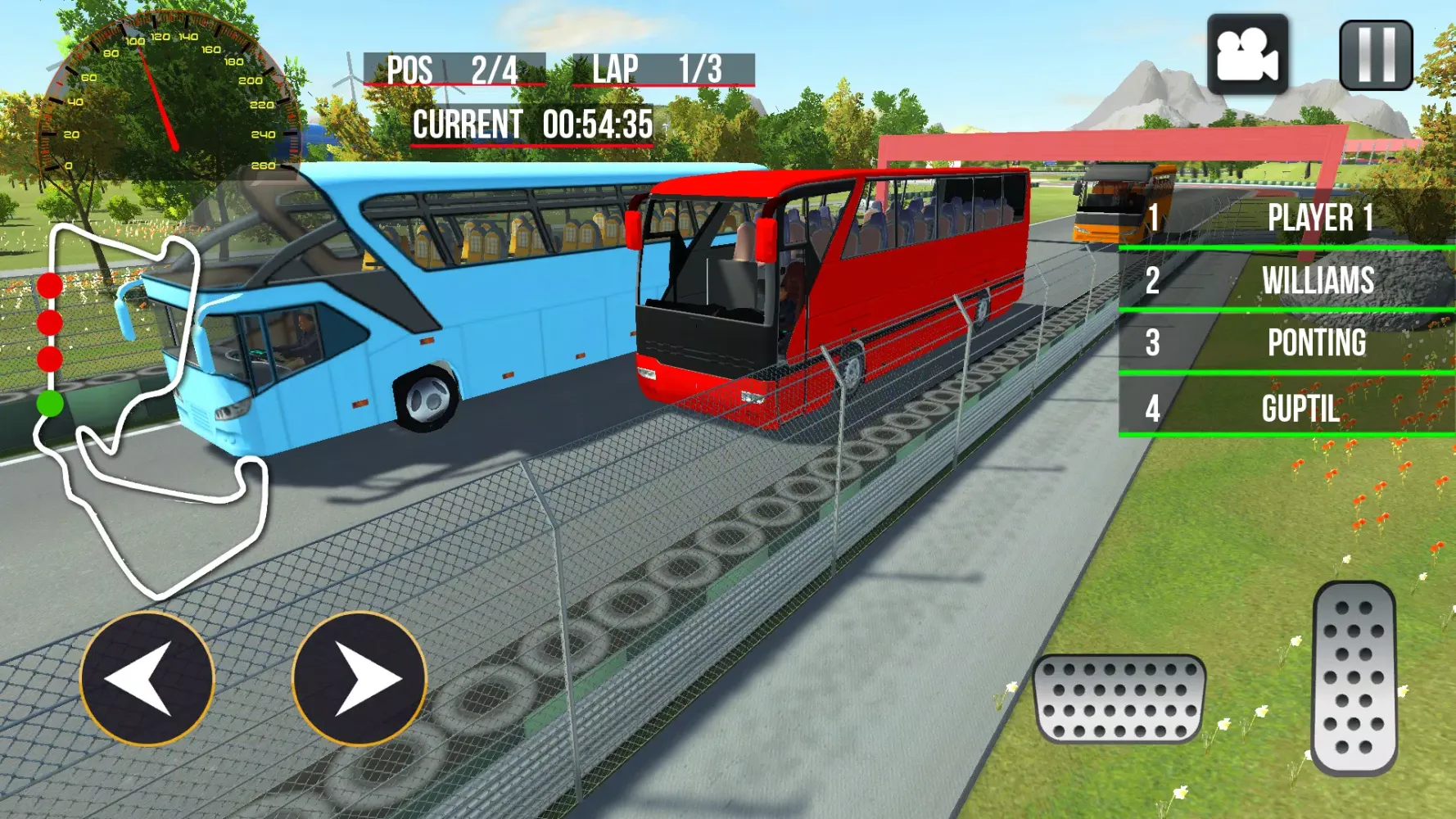 ภาพหน้าจอของ Bus Racing Game Bus Game