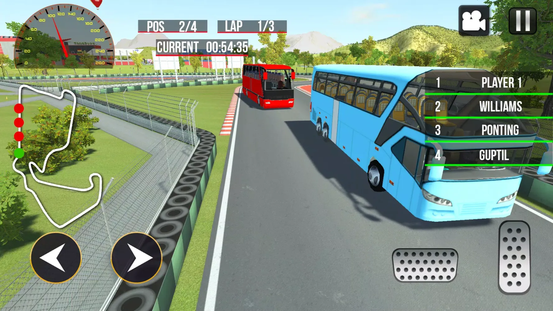 ภาพหน้าจอของ Bus Racing Game Bus Game