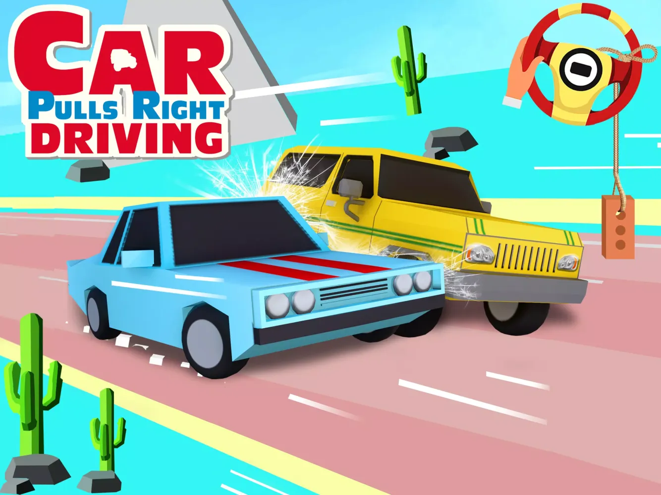 Tangkapan layar Car Pulls Right Driving