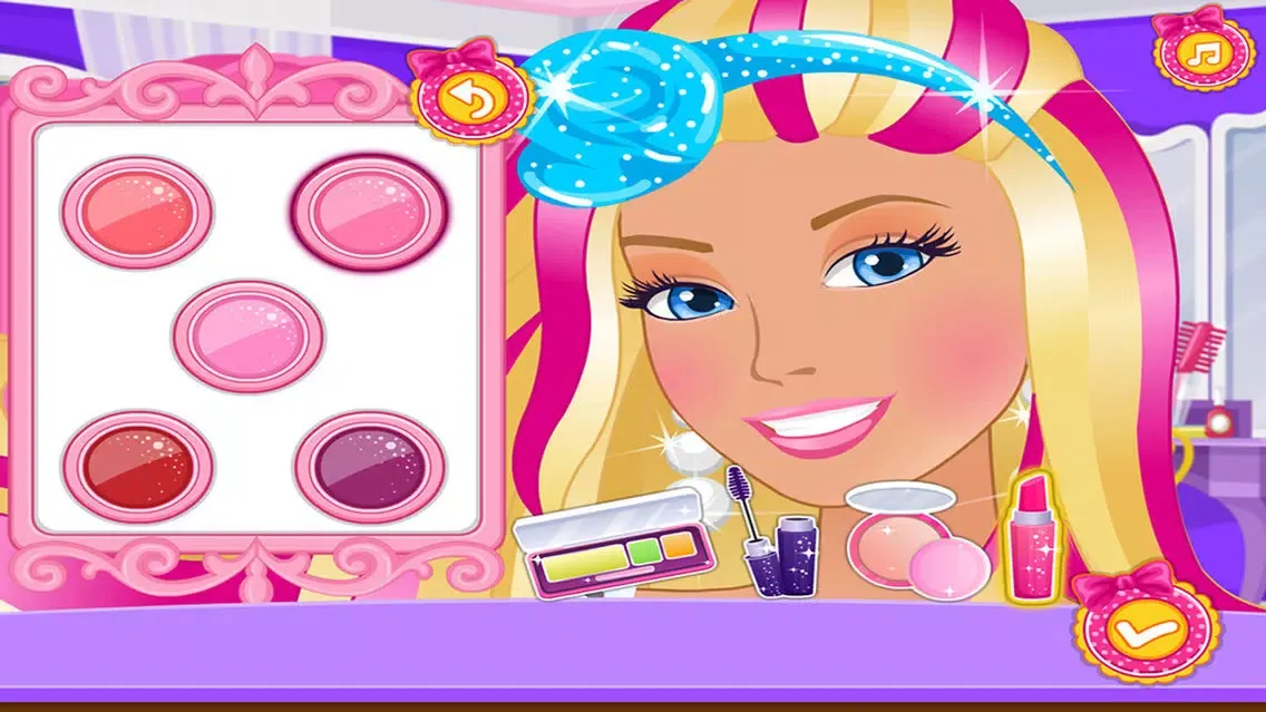Captures d'écran de Hair salon - Princess dress up girls games