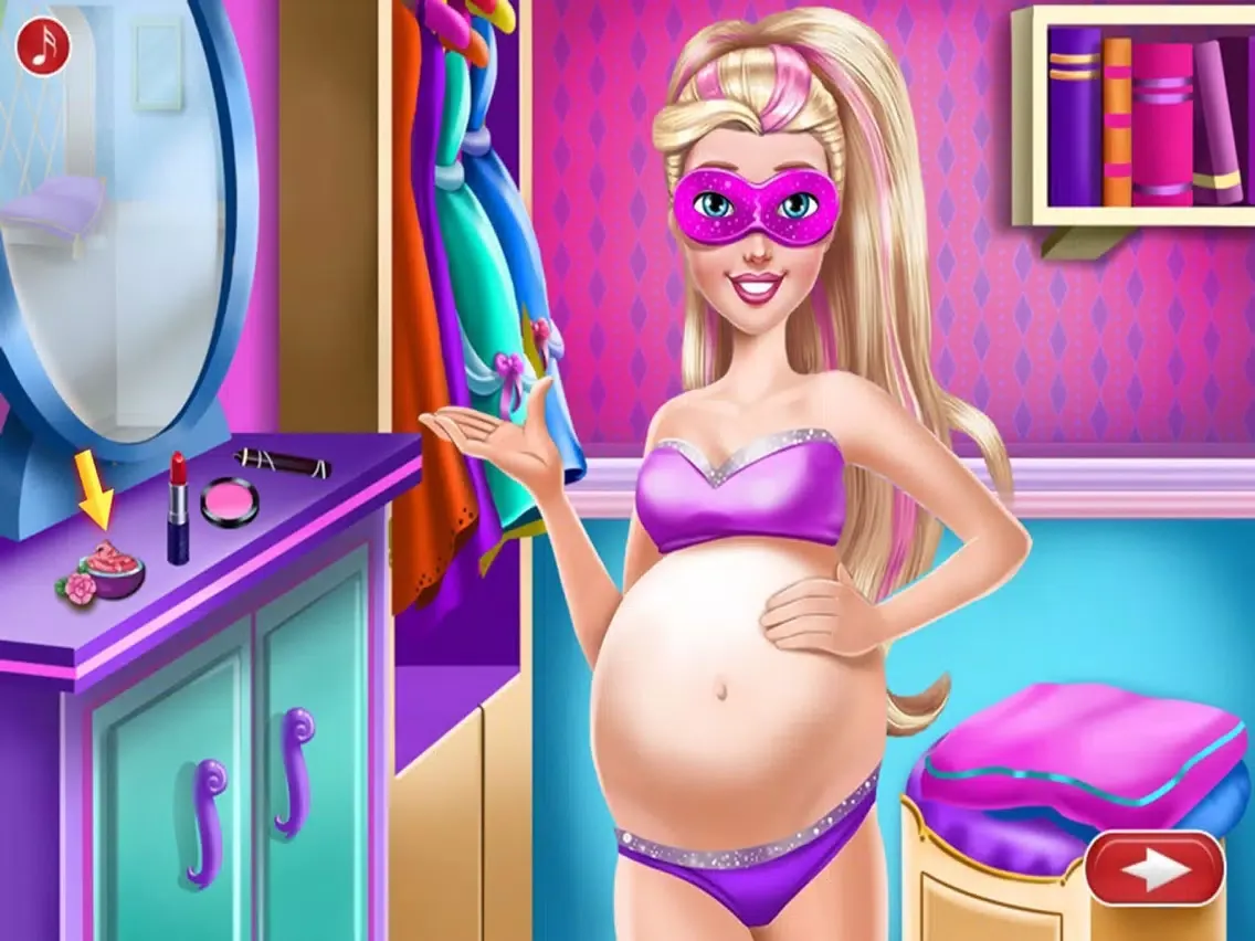 صور Pregnant women SPA - Princess dress up girls games iPad 