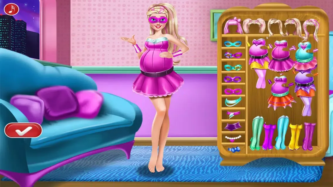 صور Pregnant women SPA - Princess dress up girls games