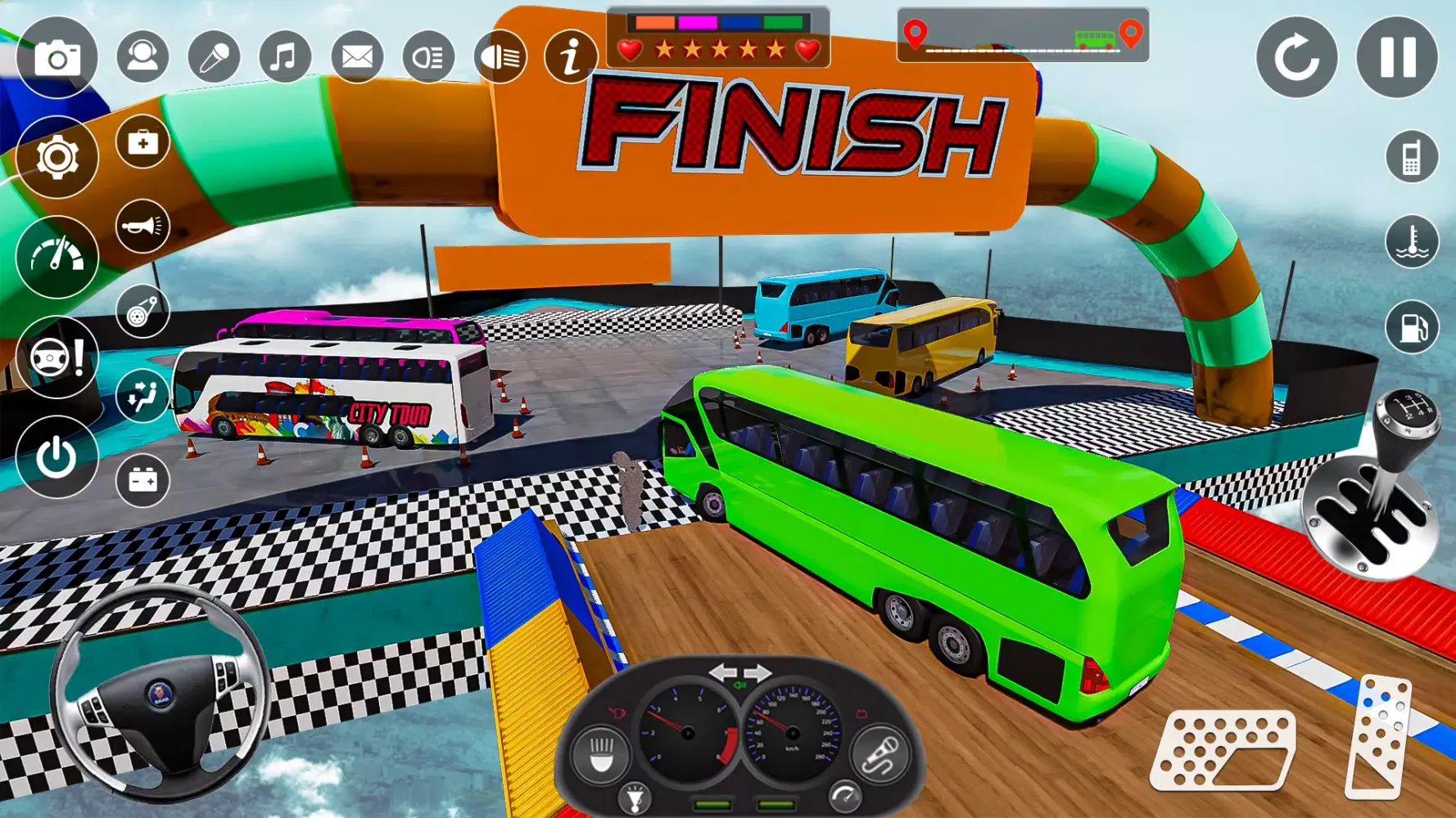 Bus Simulator School Bus Game Screenshots
