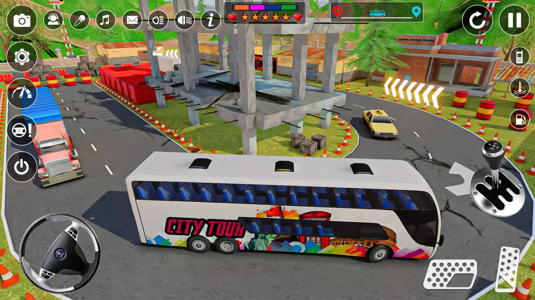 Bus Simulator School Bus Game Screenshots