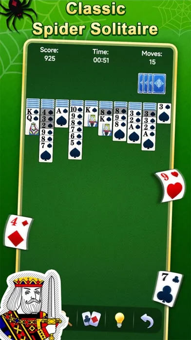 Ảnh chụp màn hình của Spider Solitaire - ACE