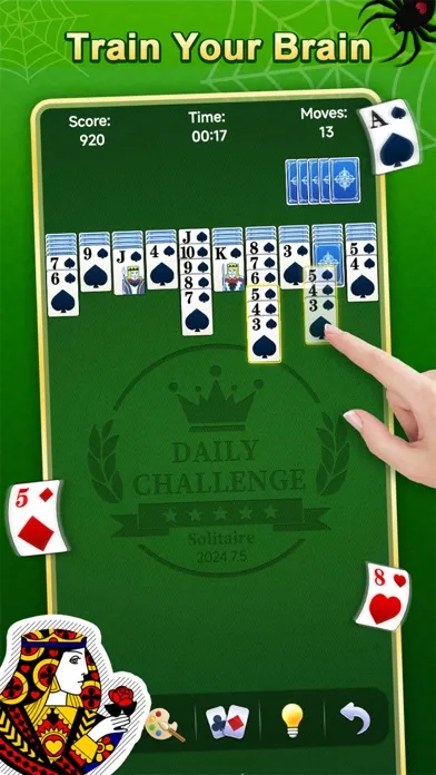 Ảnh chụp màn hình của Spider Solitaire - ACE