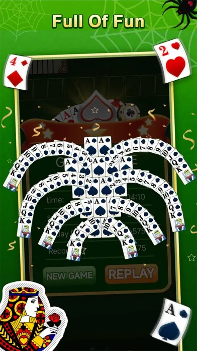 Ảnh chụp màn hình của Spider Solitaire - ACE